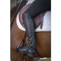 EQUITHÈME Elite Shortchaps Svart (S, standard shaft)