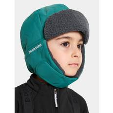 Didriksons Biggles Cap Vintermössa Barn Petrol Green