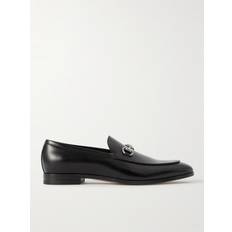 Gucci - Horsebit Leather Loafers - Men - Black - UK 11