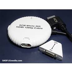 HDMI 1080p cable for Xbox 360 version w/o HDMI port (white)