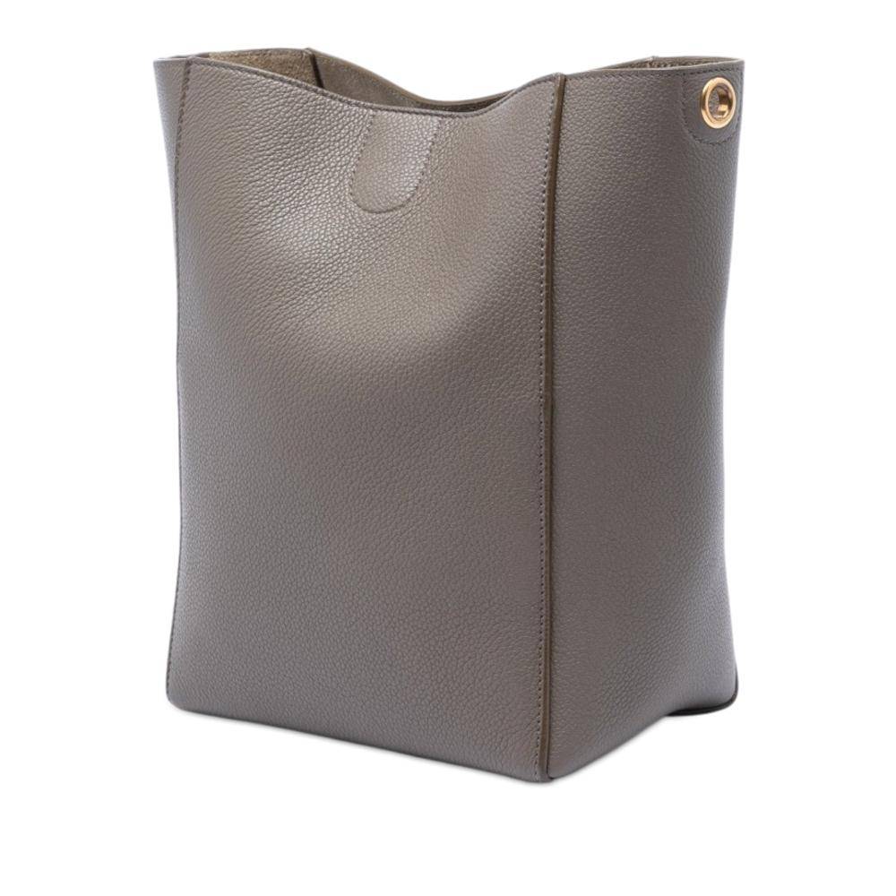 Celine Vintage Celine Big Bag Bucket L 24.50cm x W 18cm x D 12cm - Celine Vintage hos Magasin.