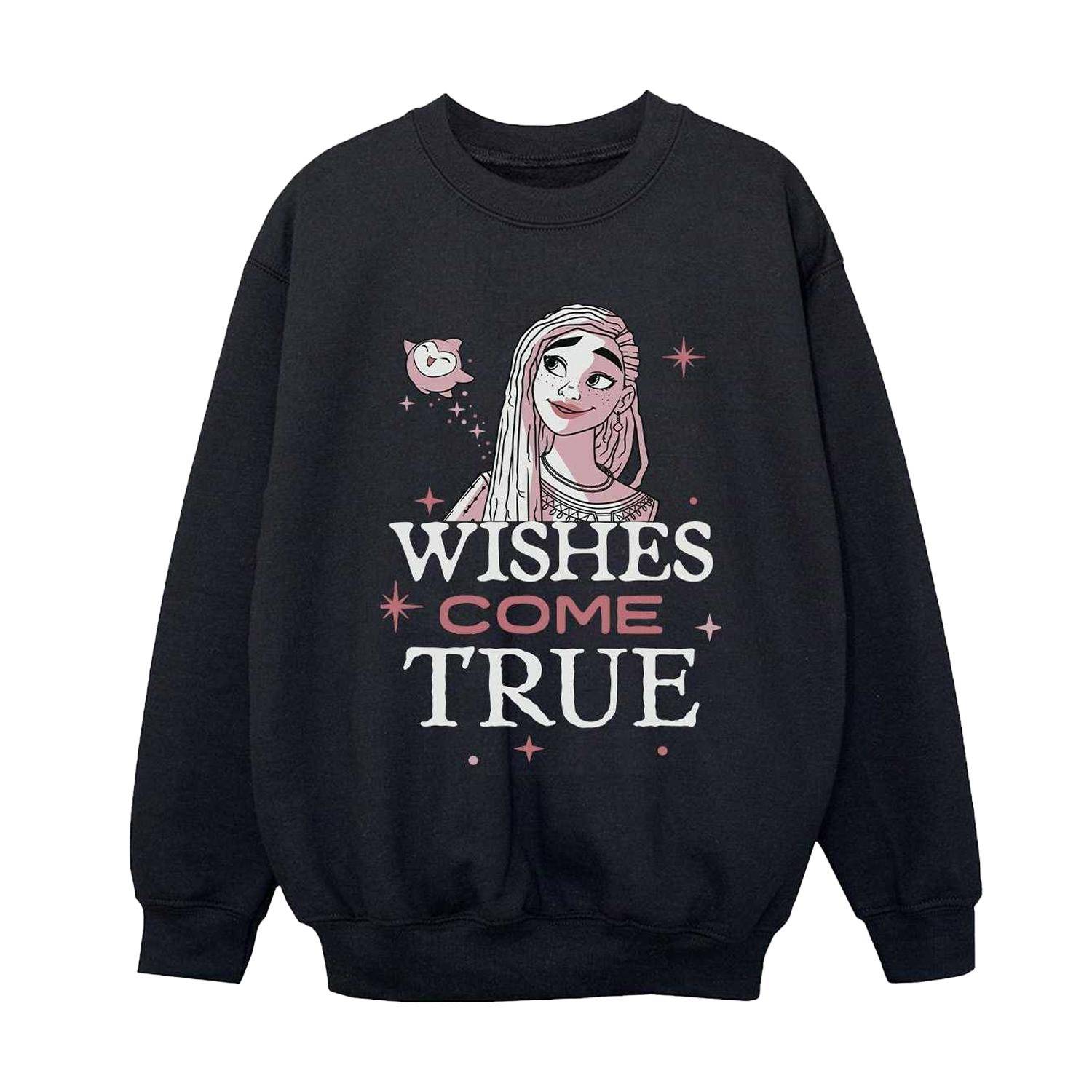 Wish Boys Wishes Come True Sweatshirt 3-4 Years svart