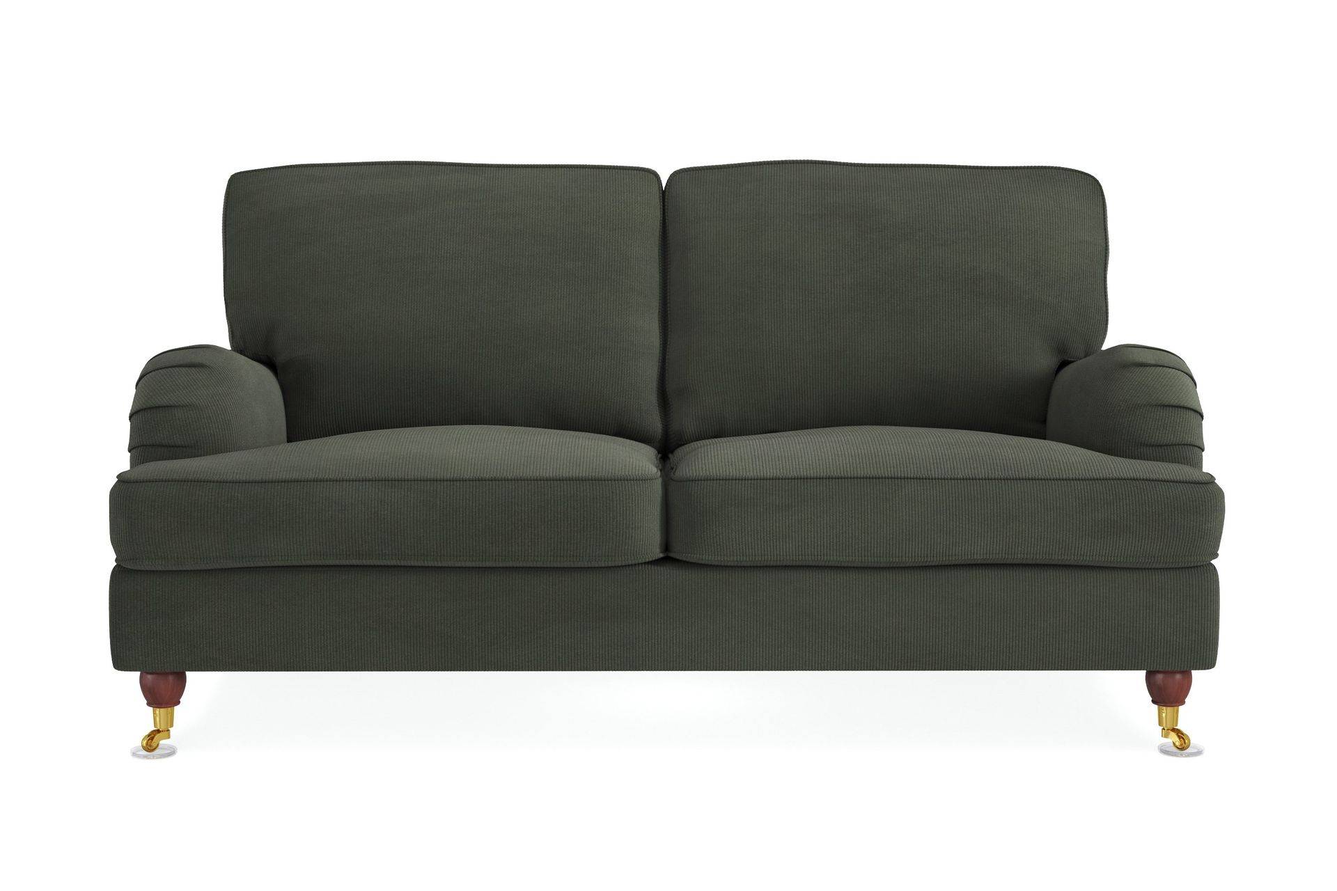 Howard Lyx 2-personers Manchestersofa - Mørkegrøn