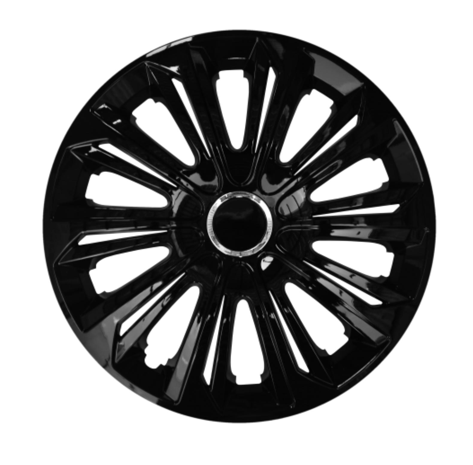 Hjulkapsler 4 stk. - Strong Black - Str. 16"