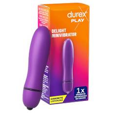Durex Intense Delight Minivibrator Diskretes Sexspielzeug mit leistungsstarker Vibration - Stimulator für innige Augenblicke 1 Stück (1er Pack)