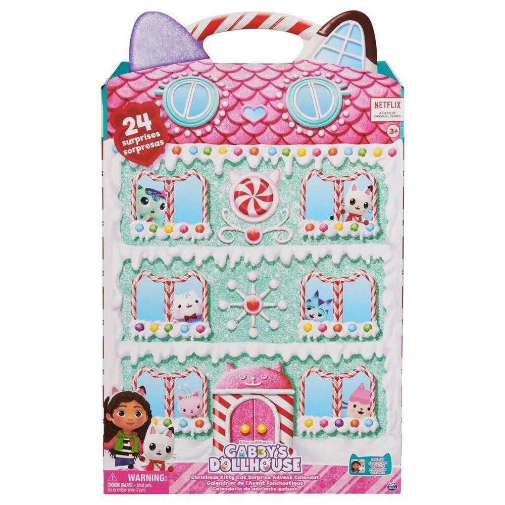 Gabbys Dollhouse Julekalender Gabbys Dukkehus pakke kalender 67835