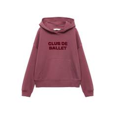 MANGO KIDS Sweatshirt 'BALLET' bær / vinrød - bær / vinrød - 140