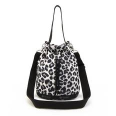 Official Shoulder Bag DRAWSTRING BUCKET Neutral Leopard [LeSportsac] XBODY/1050 Women's