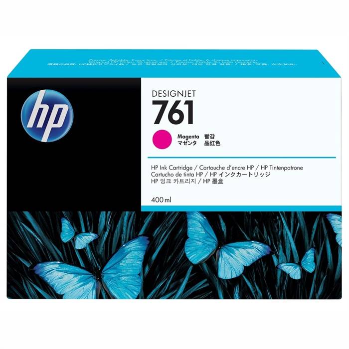 HP 761 magenta bläckpatron, 400 ml
