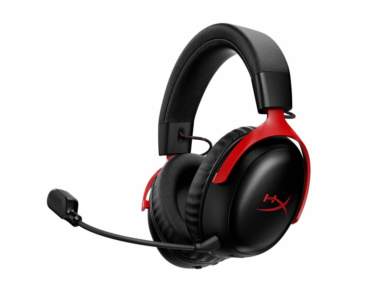 HyperX Cloud III S Trådlöst Headset - Röd/Svart