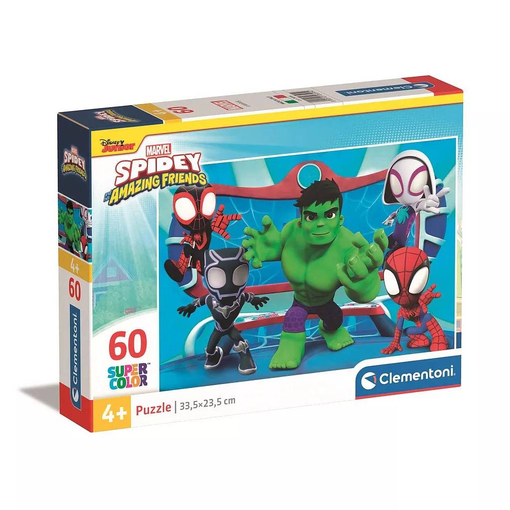 Spidey Pussel 60 bitar Clementoni Super Color
