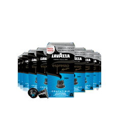 Lavazza Espresso Dek Decaf Kaffekapsler 10x10-p