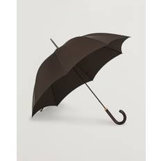 Fox Umbrellas Polished Hardwood Umbrella Brown