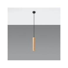 LINO Loftlampe i træ Ø6 cm 1 x GU10 - Natur