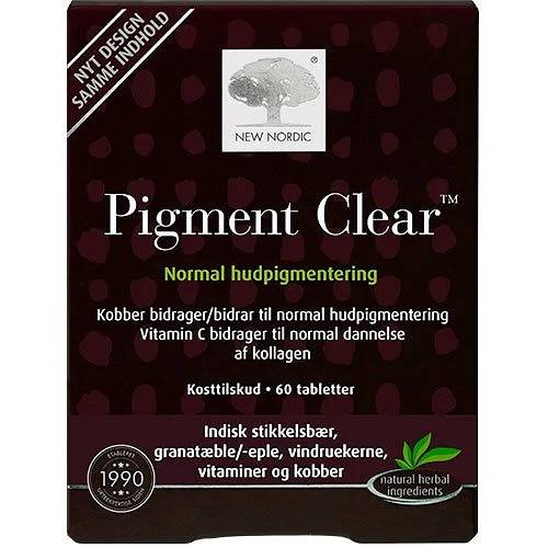 Skin Care Pigment Clear 60 tabletter