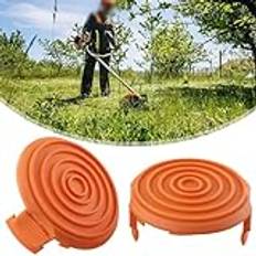 FUBESK Trimmer spole lock, spole skydd lock ersättning för WORX WA0216 utbytessladdade trimmare gräs, förpackning med 2