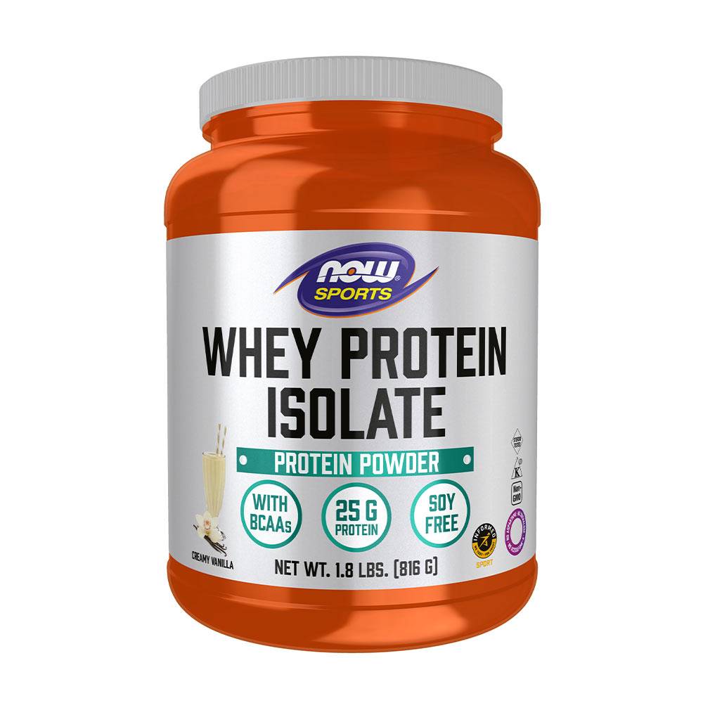 NOW Foods Whey Protein Isolate 25g pulver