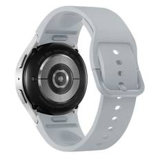 Silicone Urrem til Samsung Galaxy Watch6 40 / 44mm / Watch6 Classic 43 / 47mm - Udskiftning af Urrem Silver