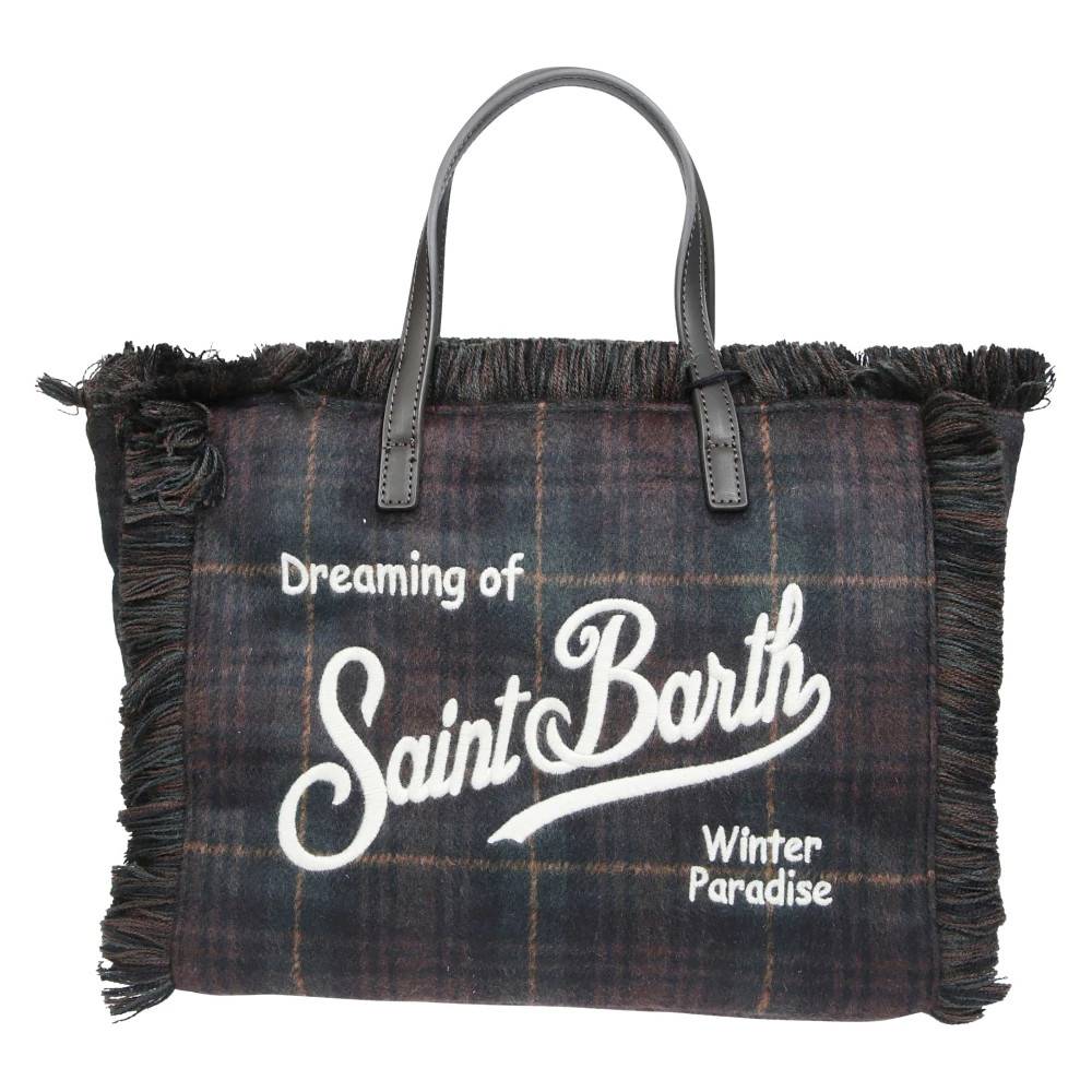 MC2 Saint Barth Colette Wool N Håndtaske med rem - Tasker - Dame - Flerfarvet - ONE SIZE - Uld