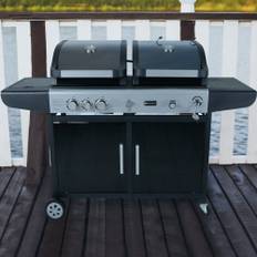 Kombinerad gasol- och kolgrill | Savannah + Karta med möbeltassar