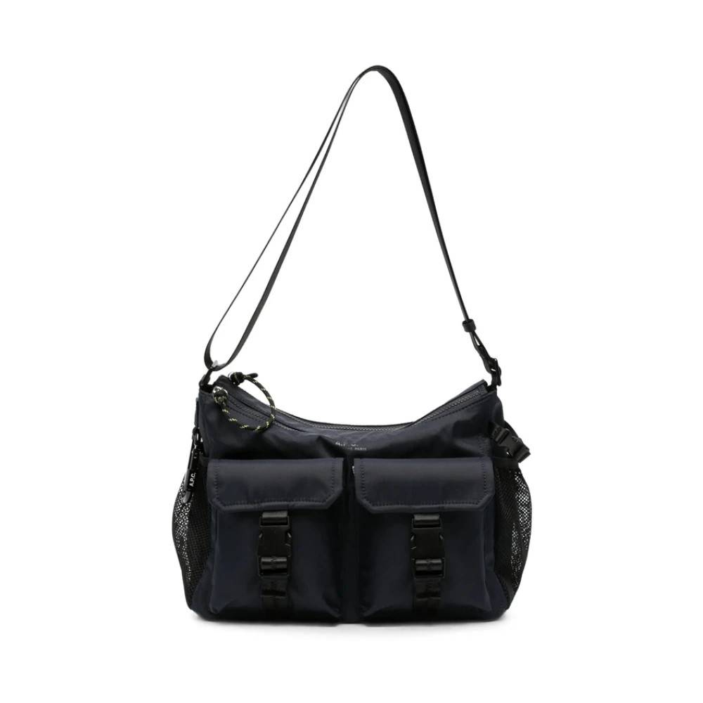 A.P.C. Trek Bag - Tasker - Herre - Blå - ONE SIZE - Uld
