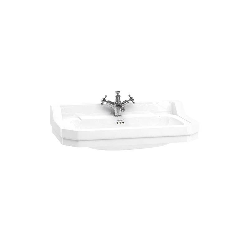 Tvättställ Burlington Edwardian B18 800 mm Vit