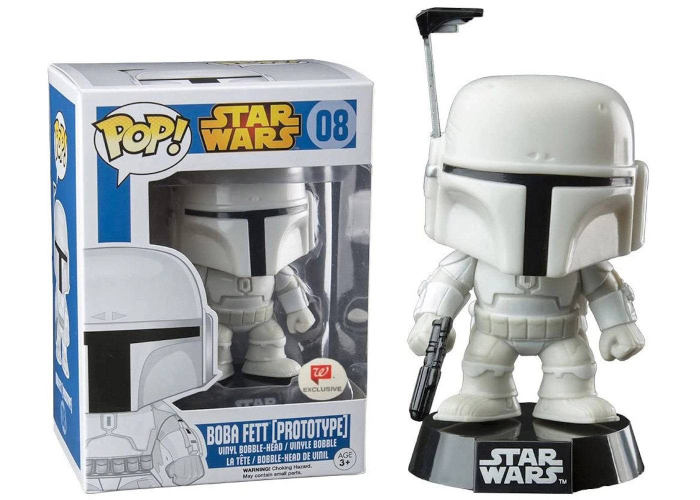 Funko Pop! Star Wars Boba Fett (Prototype) Walgreens Exclusive Figure #08 - One Size