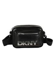 DKNY Logo-Accent Handbag — Black