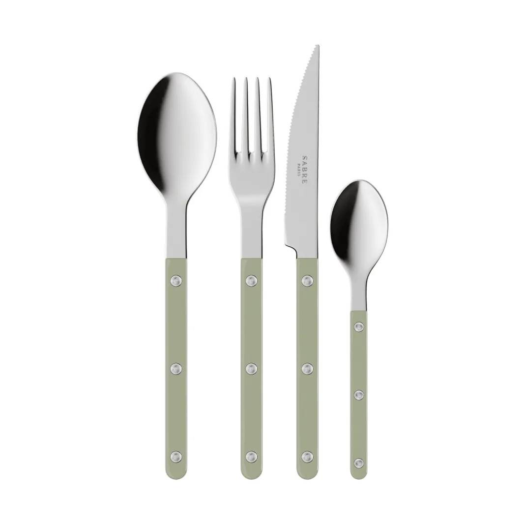 SABRE Paris Bistrot solid bestickset 4 delar Asparagus - Grön