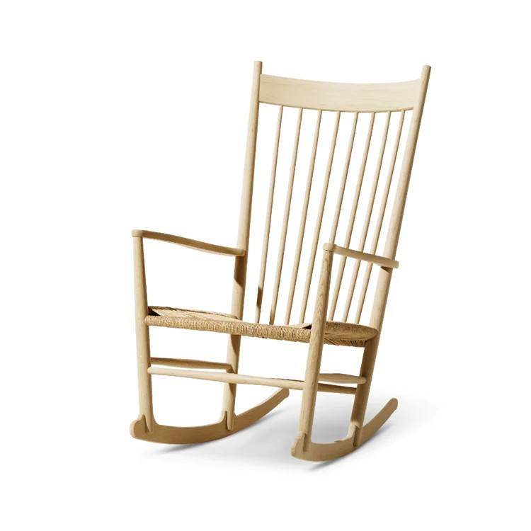 Fredericia Furniture Wegner J16 Gungstol Oak Soap/Natural Paper Cord