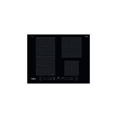 Whirlpool WF S9365 BF/IXL spishällar Svart Inbyggd 65 cm Induktionshäll zoner 4 zone(s)
