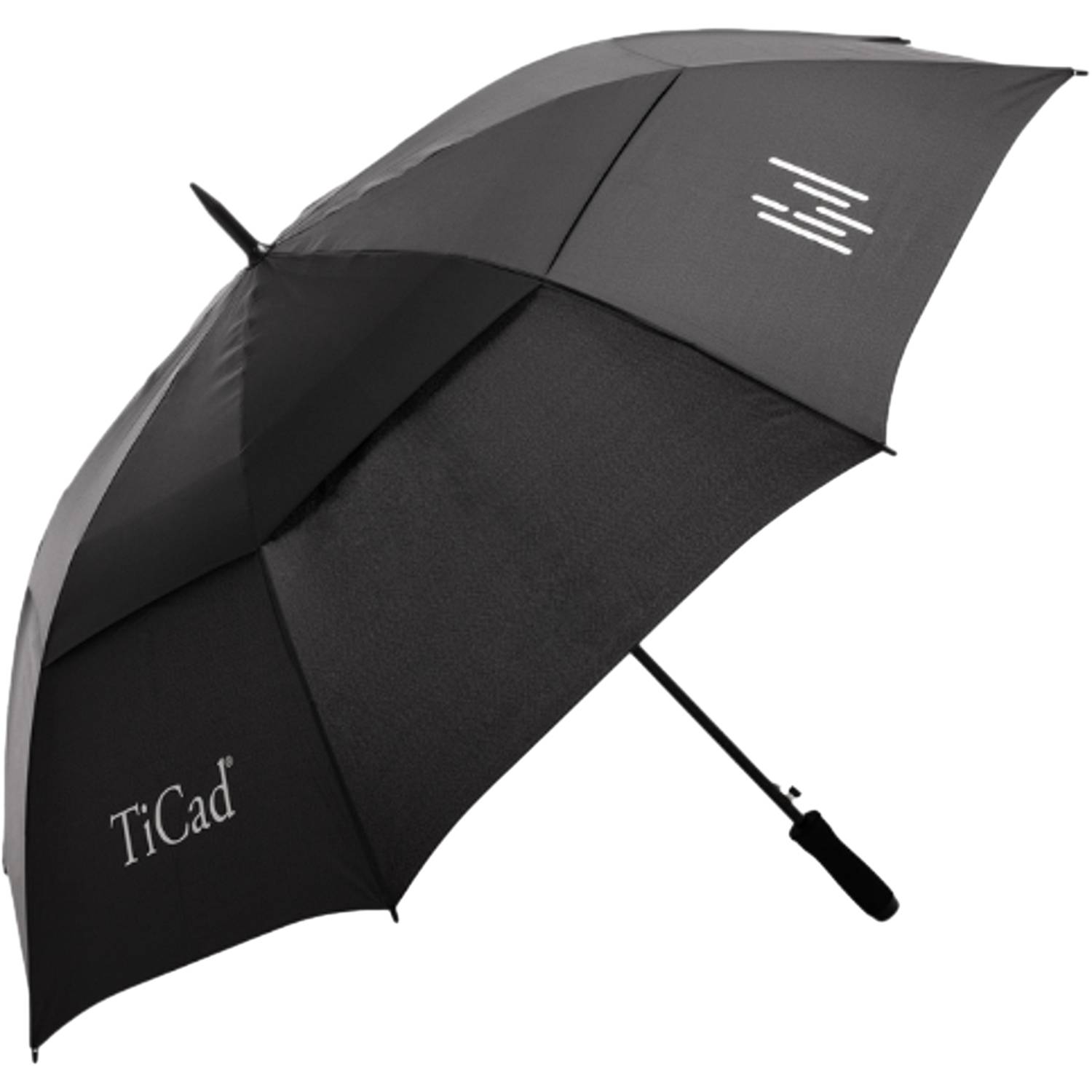 TiCad Golfparaply Windbuster UV-beskyttelse, sort