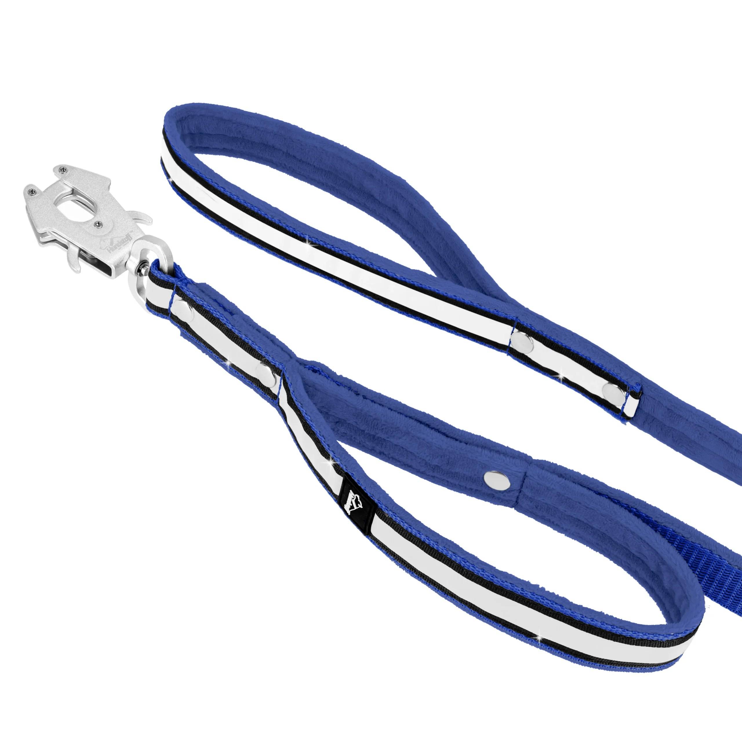 Guard Leash Safe Blått - Väktarkoppel med handtag & reflex - Default Title