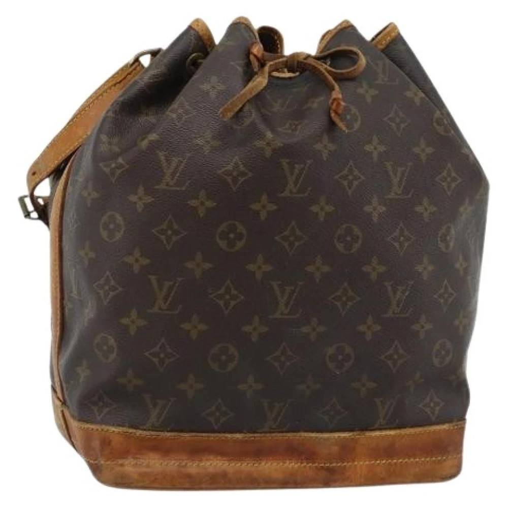 Louis Vuitton Vintage Pre-owned Vintage Monogram Bucket Bag - Vintage - Dame - Brun - ONE SIZE - Uld
