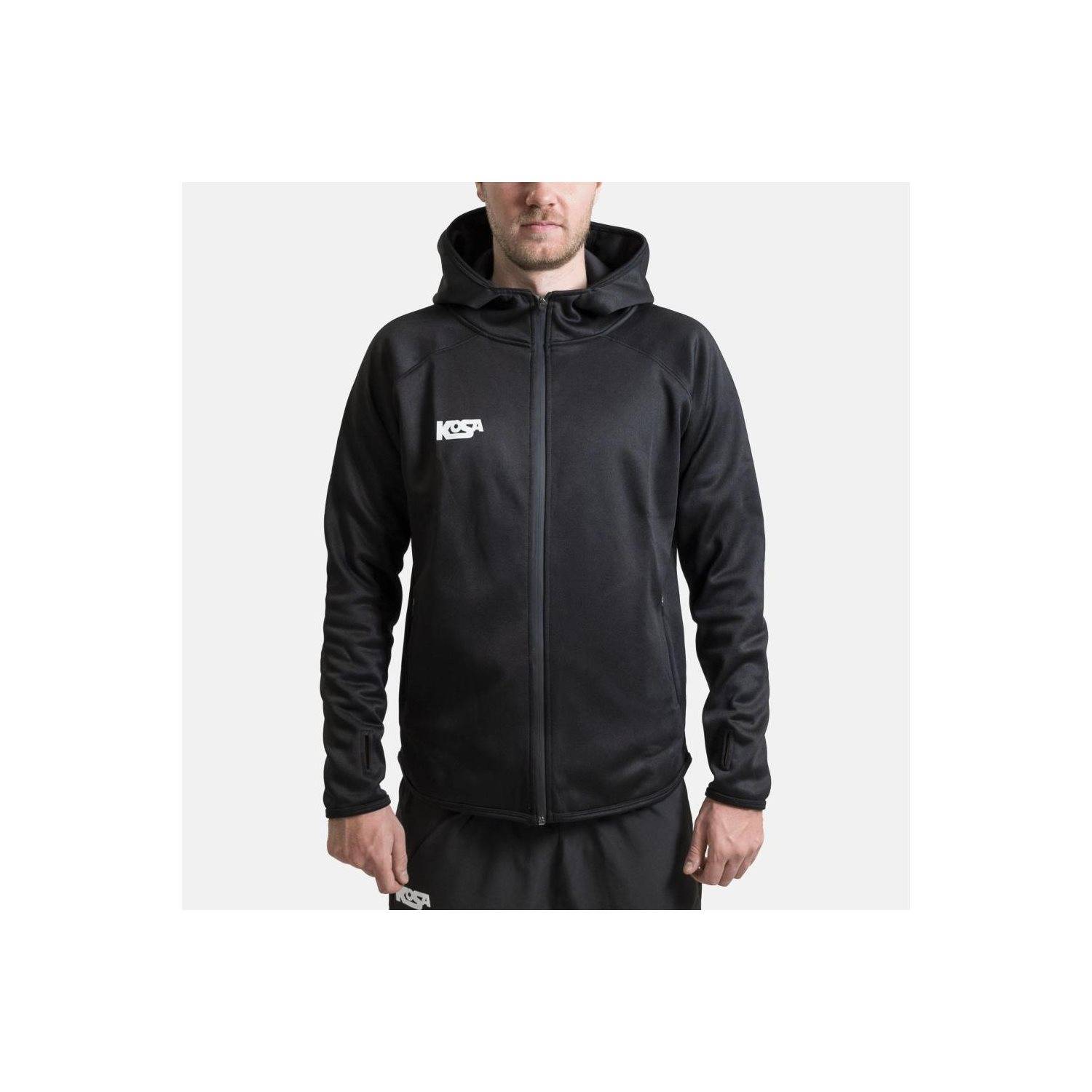 Kosa Zip Hoodie Sr Black