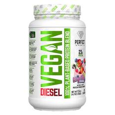 PERFECT Sports  Diesel  Vegan  100% Plant-Based Protein Blend  Very Berry Splash  1.5 lb (700 g)