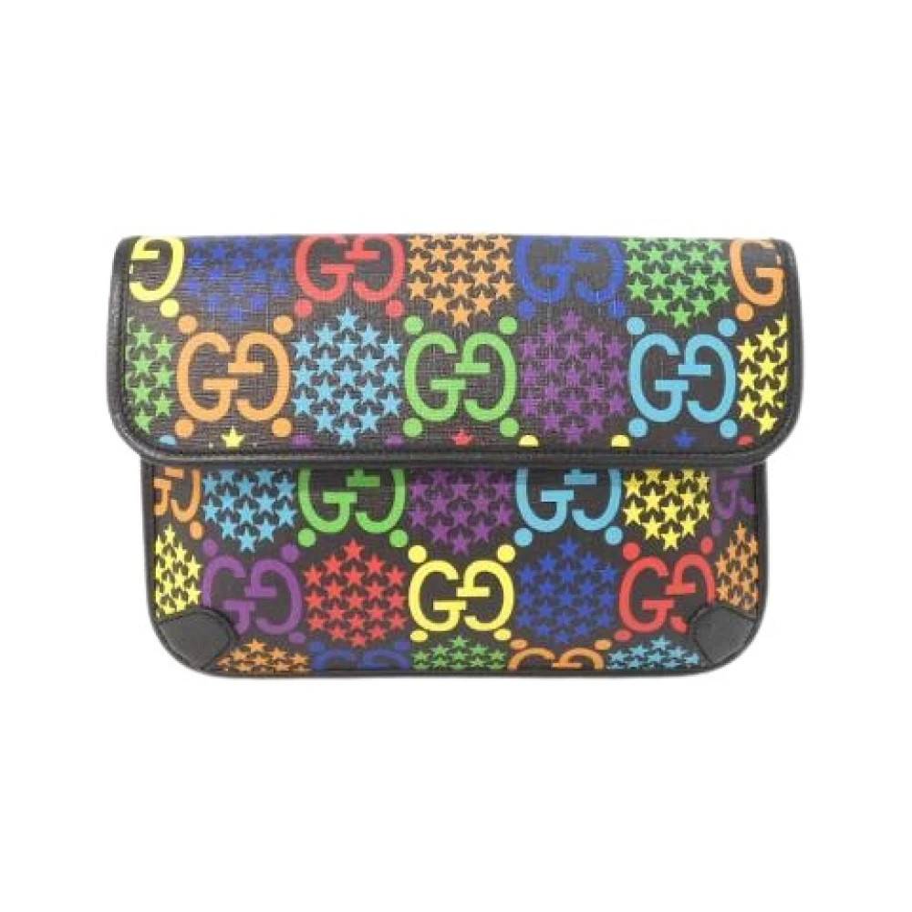 Gucci Vintage Pre-owned GG Psychedelic Supreme lædertaske til taljen - Vintage - Dame - Flerfarvet - ONE SIZE - Læder