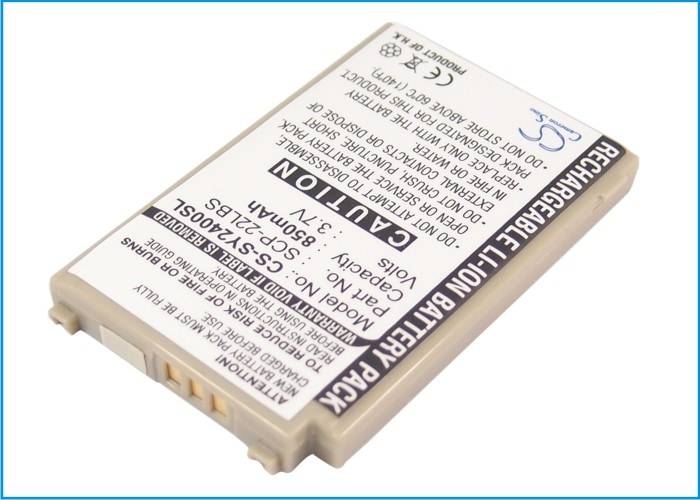 Batteri till Mobil, smartphone för Sanyo SCP-3100, SCP-2400, SCP-7000 m.fl.