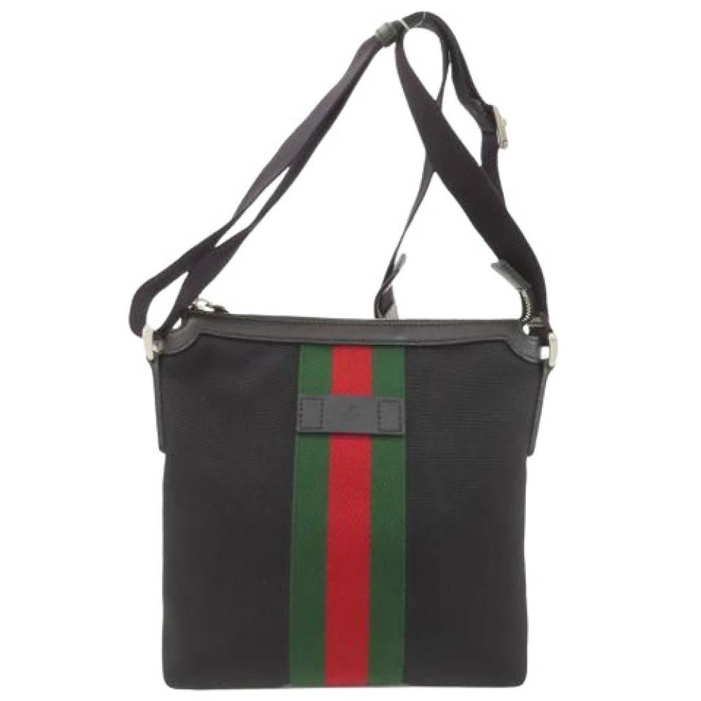 Gucci Vintage - Pre-owned Sherry Line Axelremsväska Vintage - Dam - ONE Size - Läder