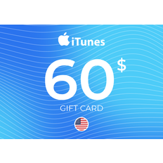 Apple iTunes Gift Card 60 USD Key - UNITED STATES
