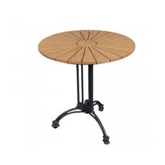 DaneLine Adam Cafébord - Nonwood - Ø70 cm - Grå