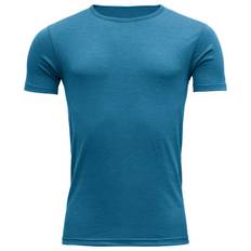 Devold Breeze T-Shirt Men - Blue Melange (S)