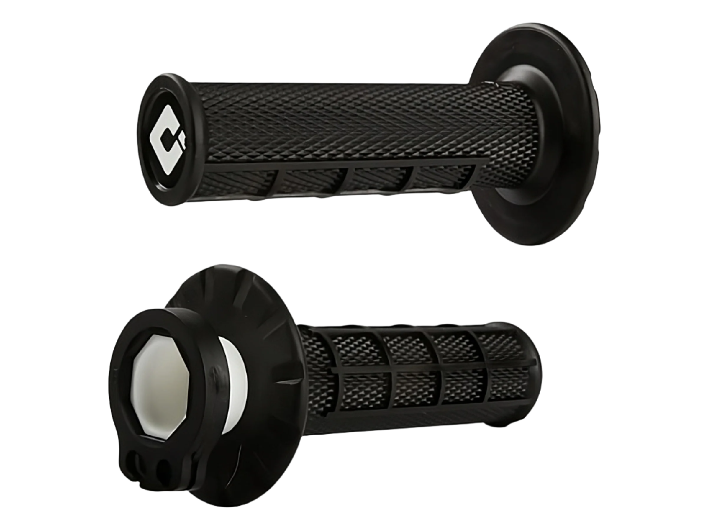ODI MX V2 Lock-On Halvvaffelgreb - Sort / Alle
