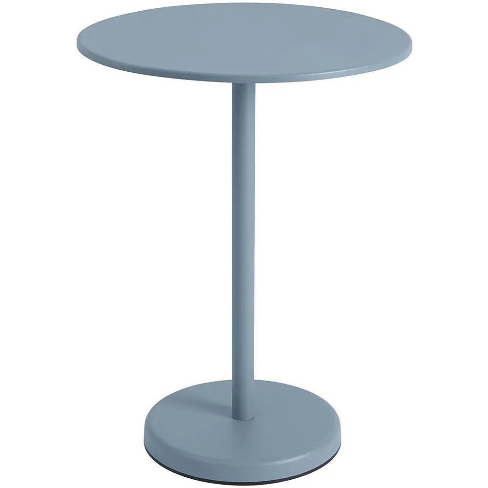Muuto, Linear Steel Barbord Ø70 h: 95 cm Pale Blue