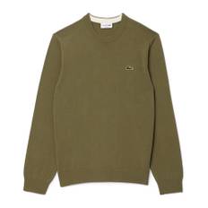 Lacoste, Stickade Tröjor , Herr, 3Xl, Bomull, Essential Cotton Sweater