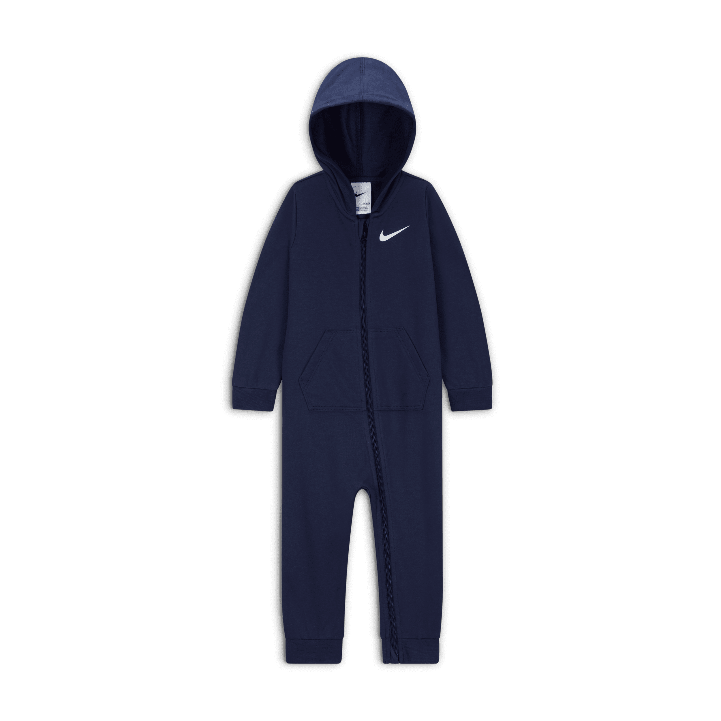 Nike Baby Essentials-heldragt med hætte til babyer (12-24 mdr.) - blå