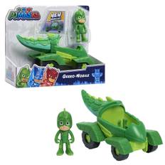 Just Play PJ Masks Gekko Gekko Mobile 2 Piece Movable Figure Vehicle Set Green & grön