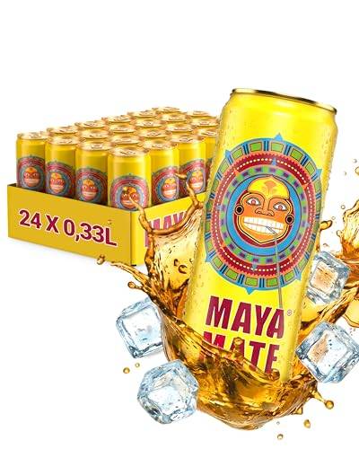 Maya Mate | 24x330 ml Dosen | natürlicher Energy Drink mit Mate