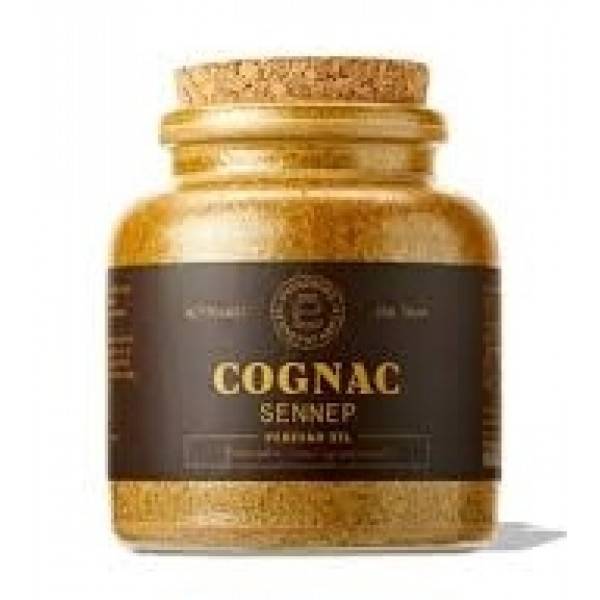 Svendborg Sennepsfabrik - "Cognac-sennep" - Pirrende i sovse og marinader. Lavet på brune og gule sennepsfrø - 250 gr.