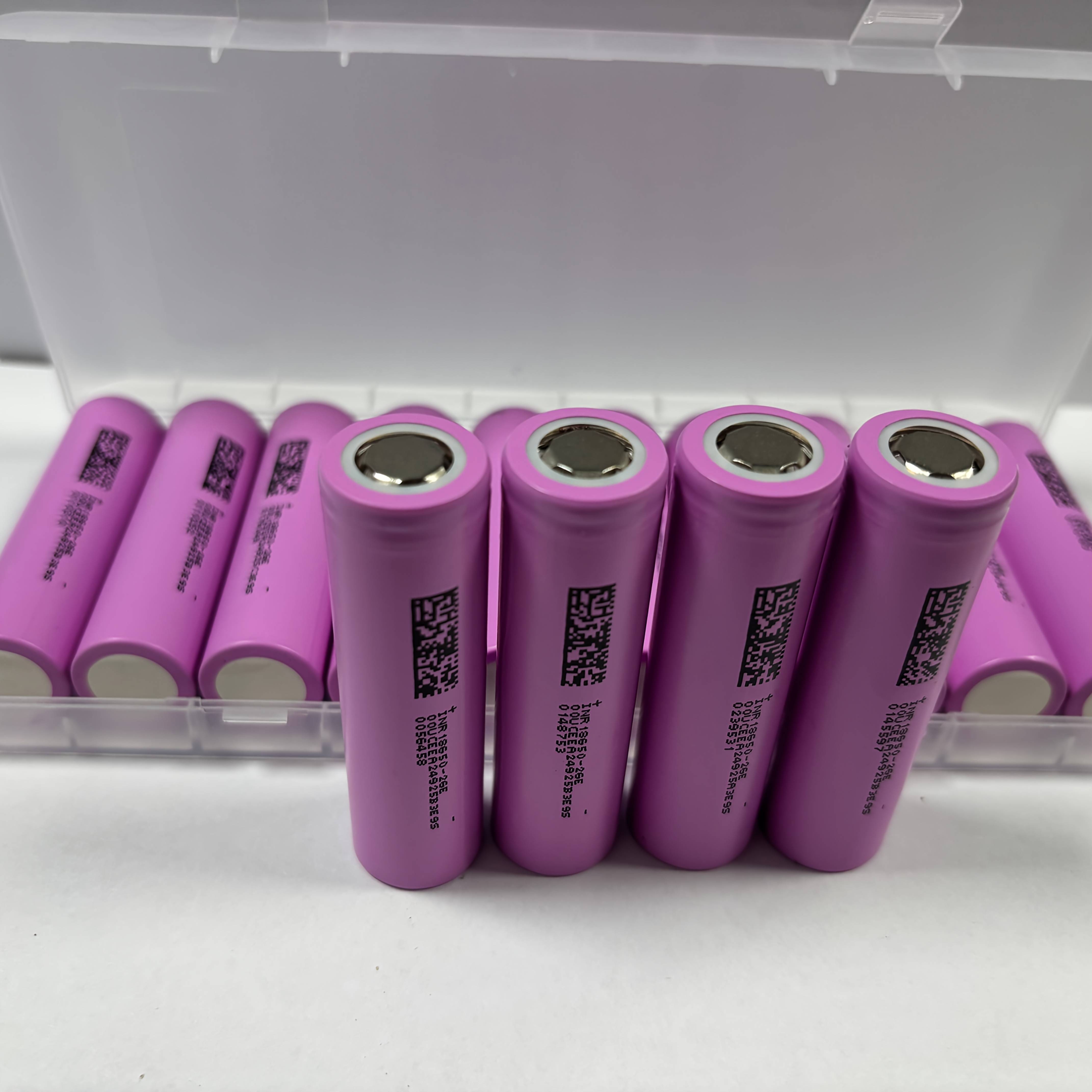 10packs 2600mah Rechargeable Lithium Battery, 3.7v - High Capacity, Suitable For Flashlights, Power Tools, Diy Battery Packs And Other Products